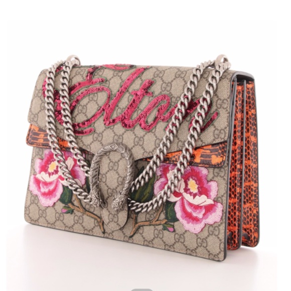 SOLD - Gucci Dionysus Elton Python Medium Bag - Picture 5 of 11